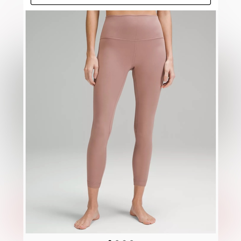 Lululemon Athletica Mauve Leggings